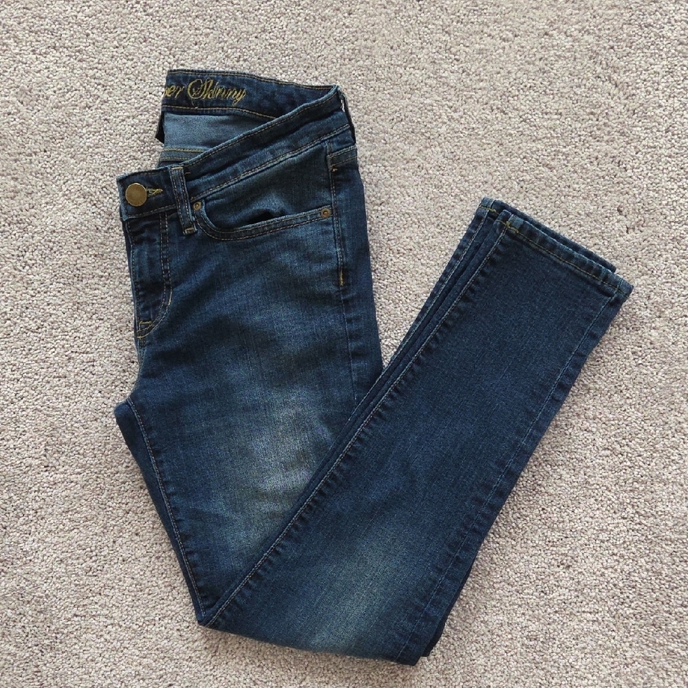 GAP Women's Dark Blue Skinny Jeans